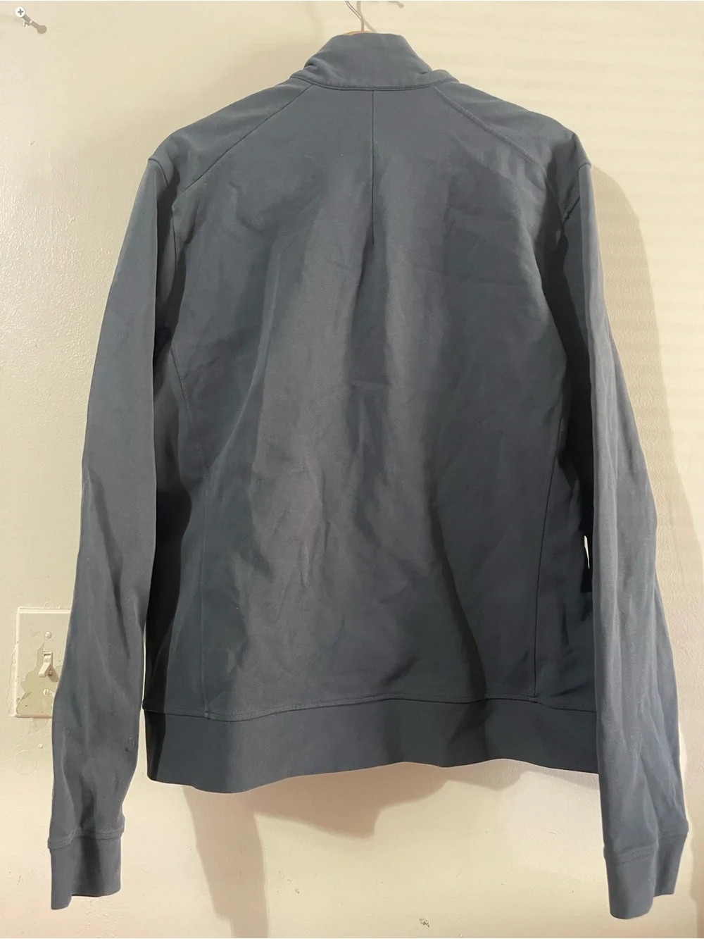 lululemon athletica Women's Lightweight Full-Zip Jacket in Slate Blue-Gray